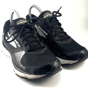 Brooks Launch 3 Running Shoes Black/White Sneakers (1202061B074) Women's Size 10